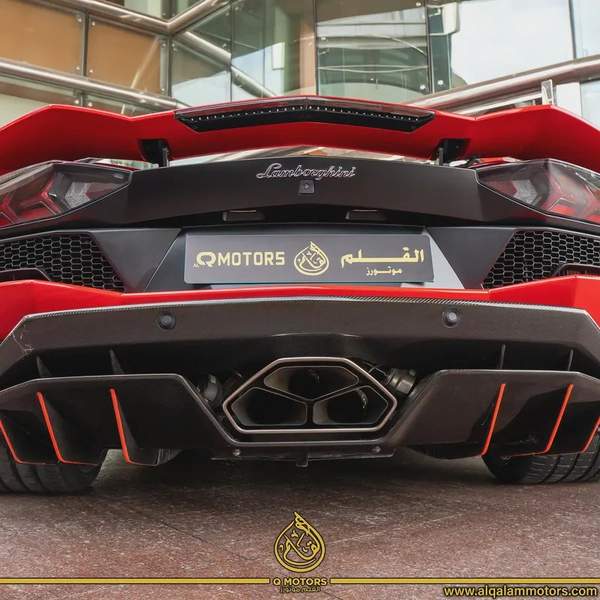 2018 LAMBORGHINI AVENTADOR S ( 1 OF 1 ) GCC DONE ONLY 28,000KM