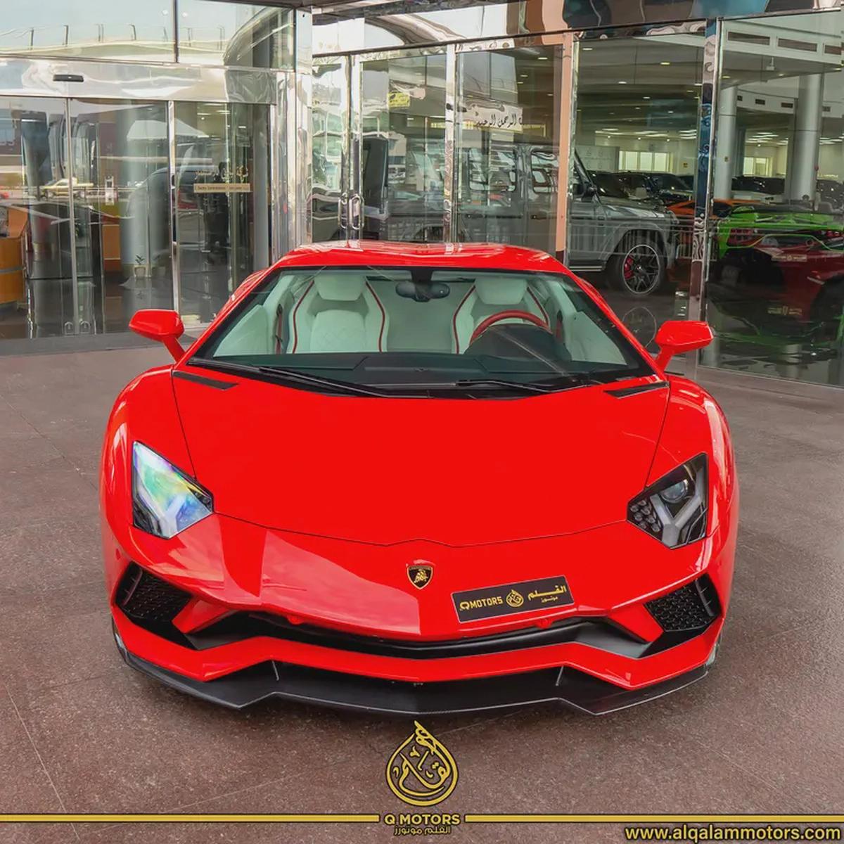 2018 LAMBORGHINI AVENTADOR S ( 1 OF 1 ) GCC DONE ONLY 28,000KM-11-11