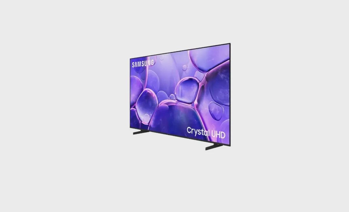 Samsung 65 Inch Crystal UHD TV, U8000F, 4K, Crystal Processor 4K, MetalStream Design, Knox Security, Endless Free Content, Smart TV, UA65U8000FUXZN (2025 - UAE Version) U8000F BLACK-1-1