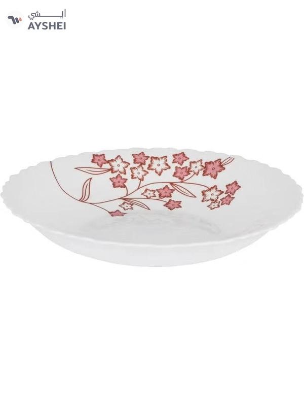 DELCASA 33 Pieces Opalware Dinner Set