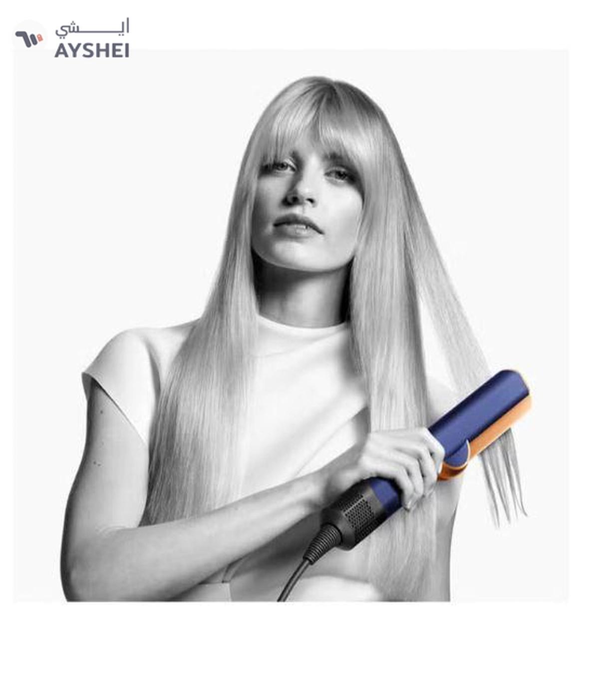 Dyson Airstrait Straightener HT01- Prussian Blue 13x2.4x1.6inch-4-4
