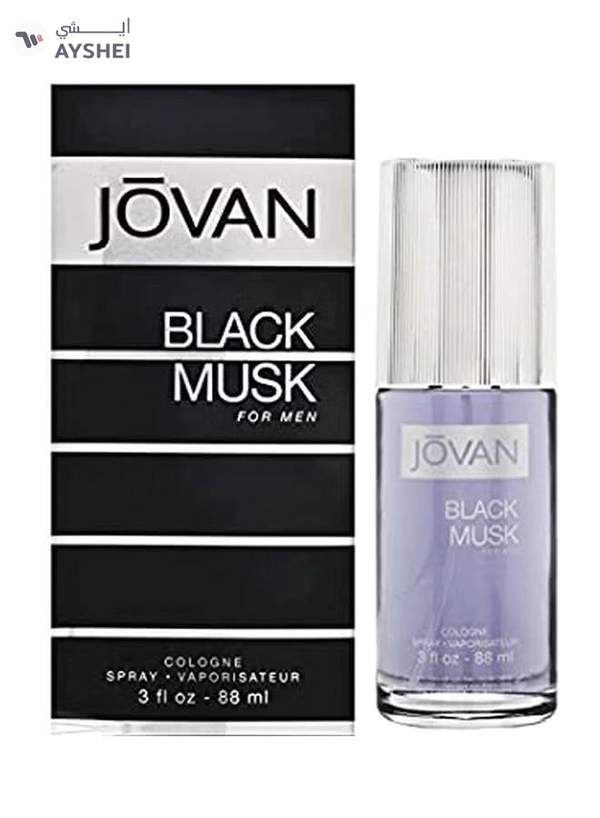JOVAN Black Musk Cologne Spray 88ml