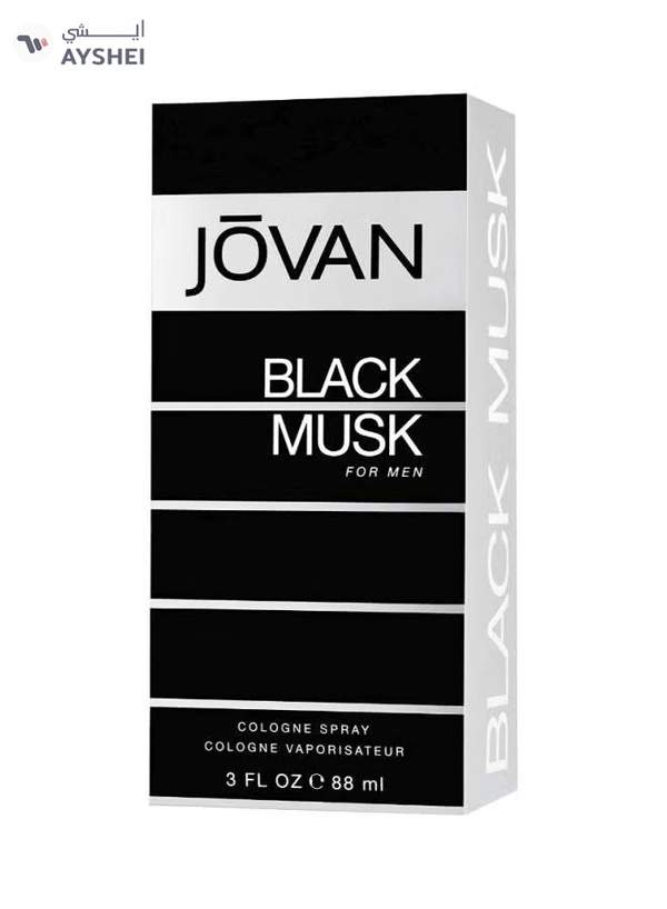JOVAN Black Musk Cologne Spray 88ml