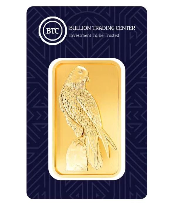 BTC 2.5g Gold Ingot 24K - Variable Design