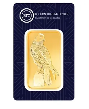 BTC 2.5g Gold Ingot 24K - Variable Design