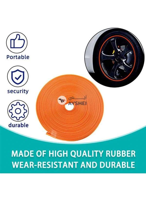 Generic Car Tyre Wheel Rim Protector Sticker Strip