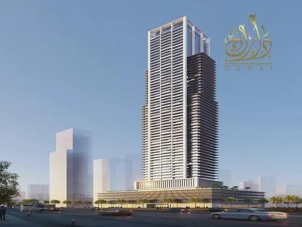 Furnished Studio | Auresta Tower JVC | Pool & Community Views