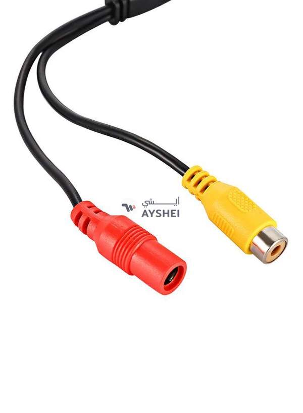 Generic Waterproof Rear View Camera With 4 LED Night Vision Light