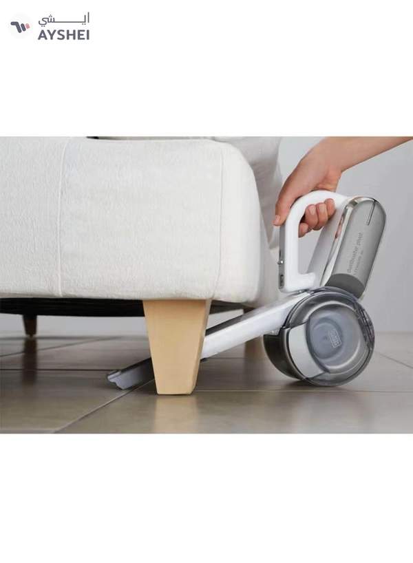 BLACK+DECKER Cordless Dustbuster Pivot Hand Vacuum 18V 440 ml 35 W PV1820L-GB White Grey