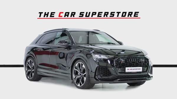 Audi RSQ8-Black On Black-Al Nabooda Warranty andService Contract-Special Order-Carbon Ceramic Brakes
