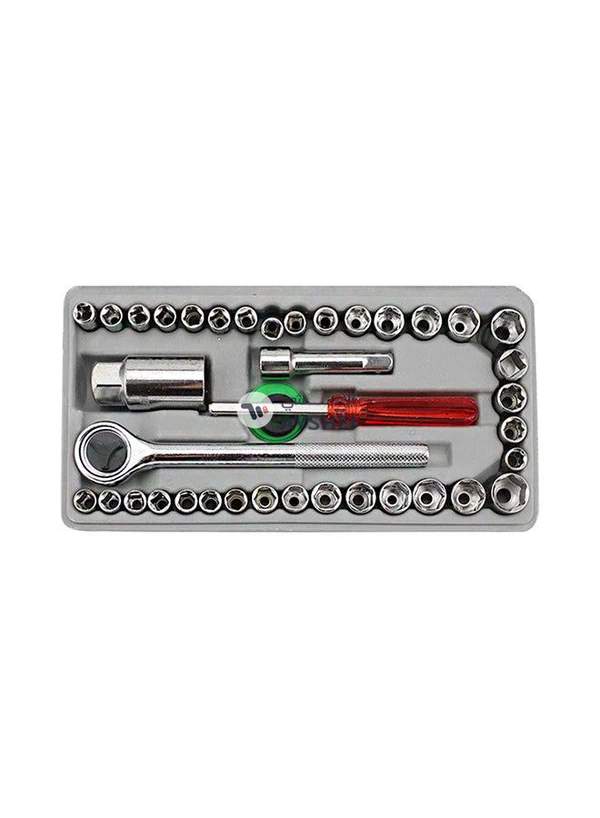 Generic 40-Piece Car Repair Tool Socket Set Wrench Combination Handtool