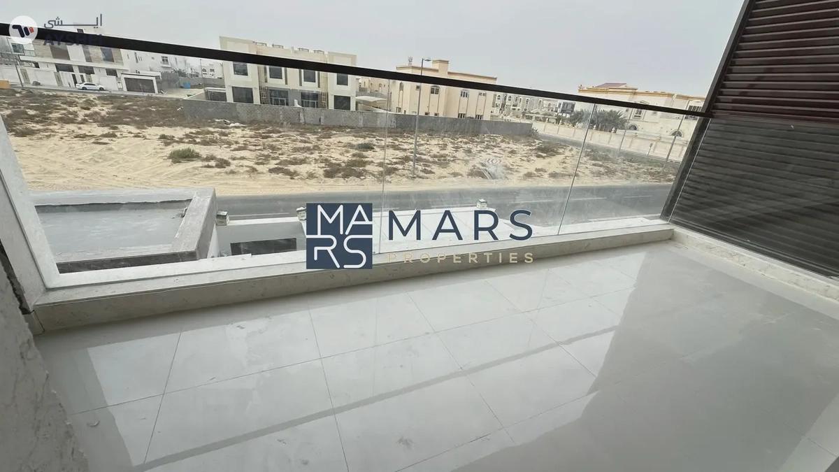 Luxurious 5 bedrooms villa with driver room available for rent in Hoshi Sharjah -1-landscape