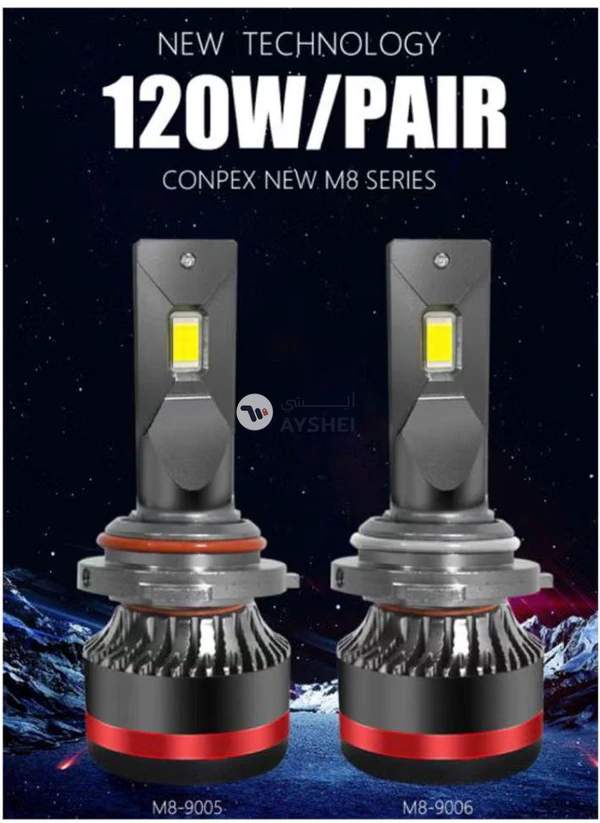 Conpex 2-Piece LED Car Headlights