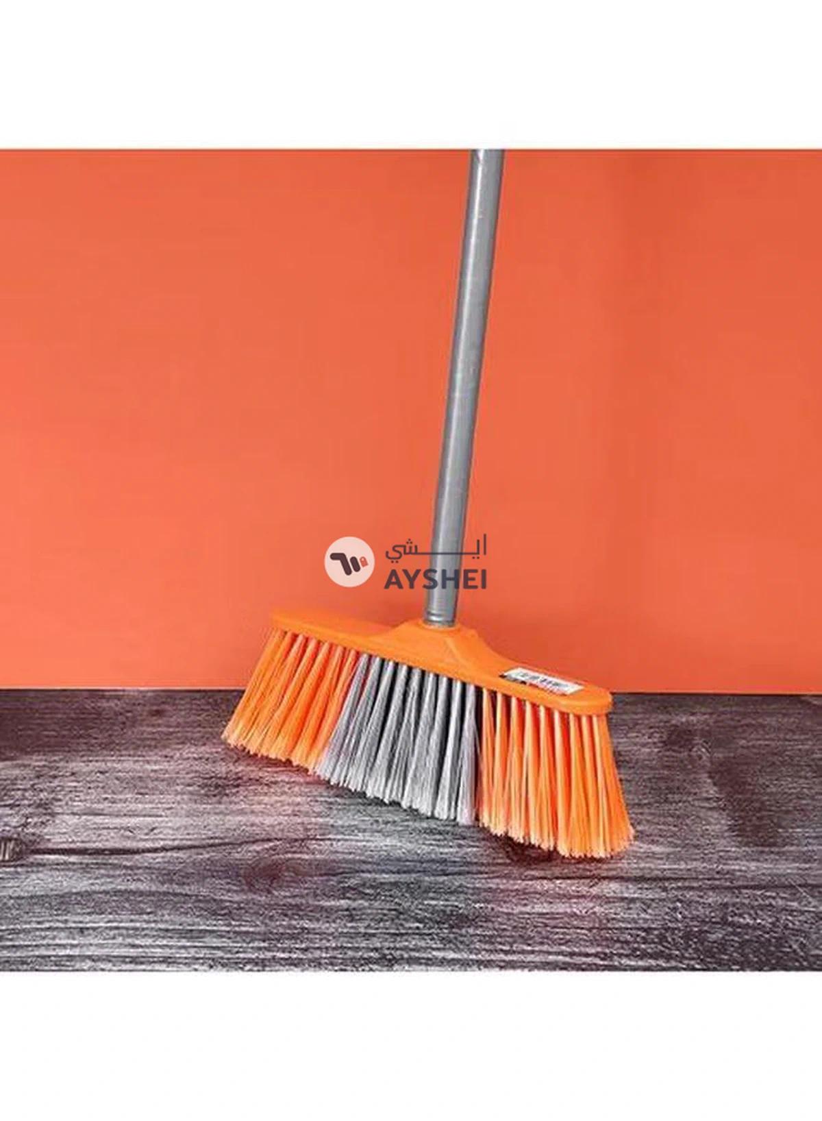 DELCASA Floor Wiper With Handle Orange/Green-3-3