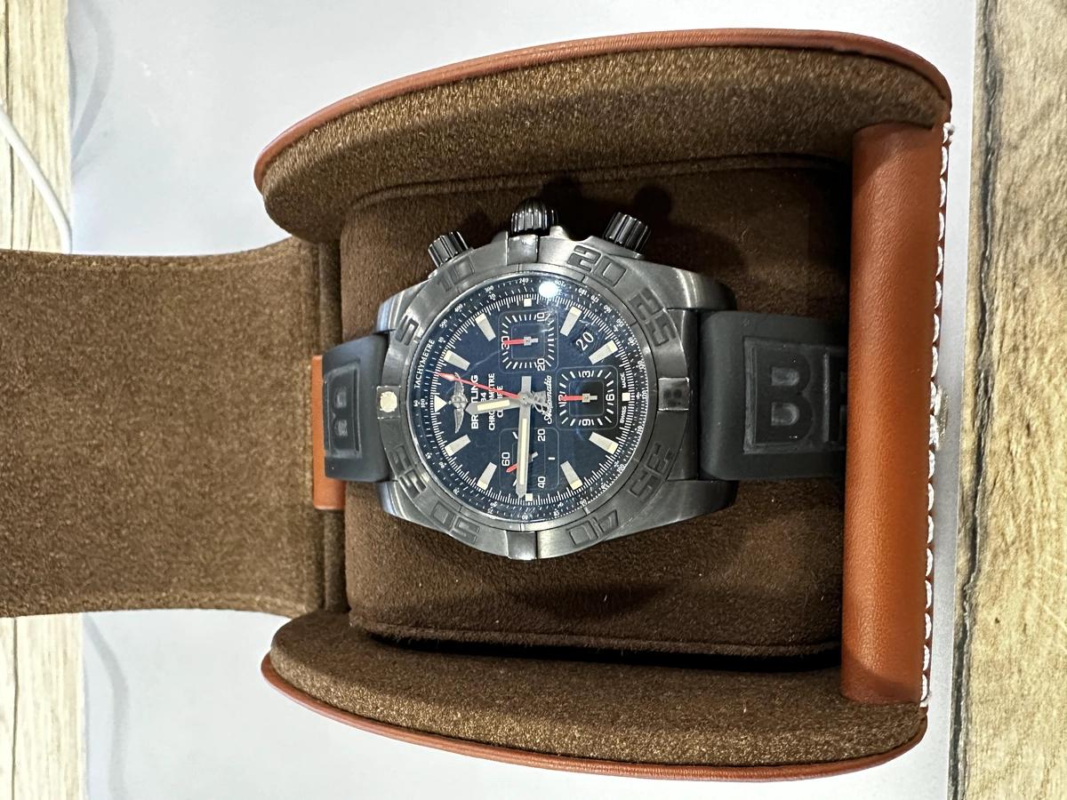 Breitling Chronomat 44 Blacksteel FULL SET - GOOD CONDITION/TOP ZUSTAND-4-4