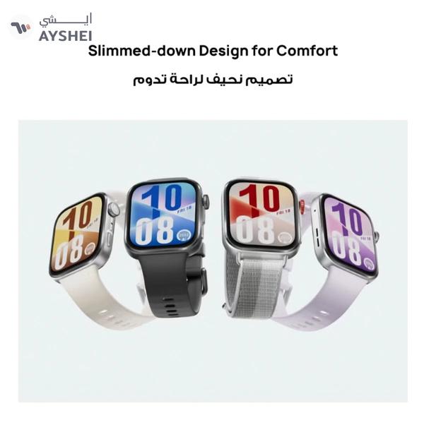 HUAWEI Watch FIT4 Smart Watch, 1.82” Display, 100+ Sports modes, Fitness and Sleep Tracker, Heart Rate Monitor, Emotional Wellbeing Assistant, up to 10-Day Battery Life, iOS & Android White