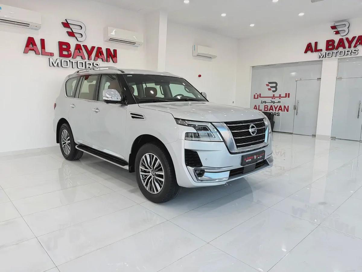 نيسان باترول بلاتينيوم V6 المسعود Nissan Patrol SE Platinum 2021 - GCC Specs - Excellent Condition-0-0