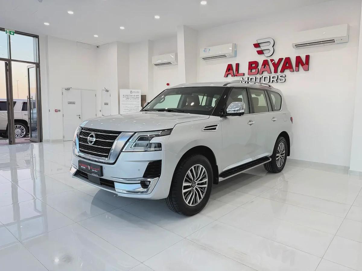 نيسان باترول بلاتينيوم V6 المسعود Nissan Patrol SE Platinum 2021 - GCC Specs - Excellent Condition-1-1