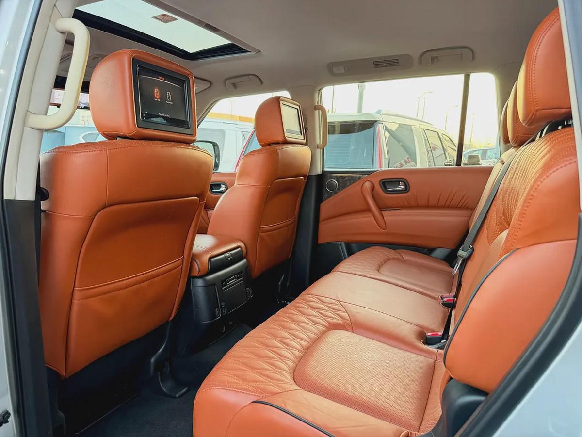 نيسان باترول بلاتينيوم V6 المسعود Nissan Patrol SE Platinum 2021 - GCC Specs - Excellent Condition-7-7