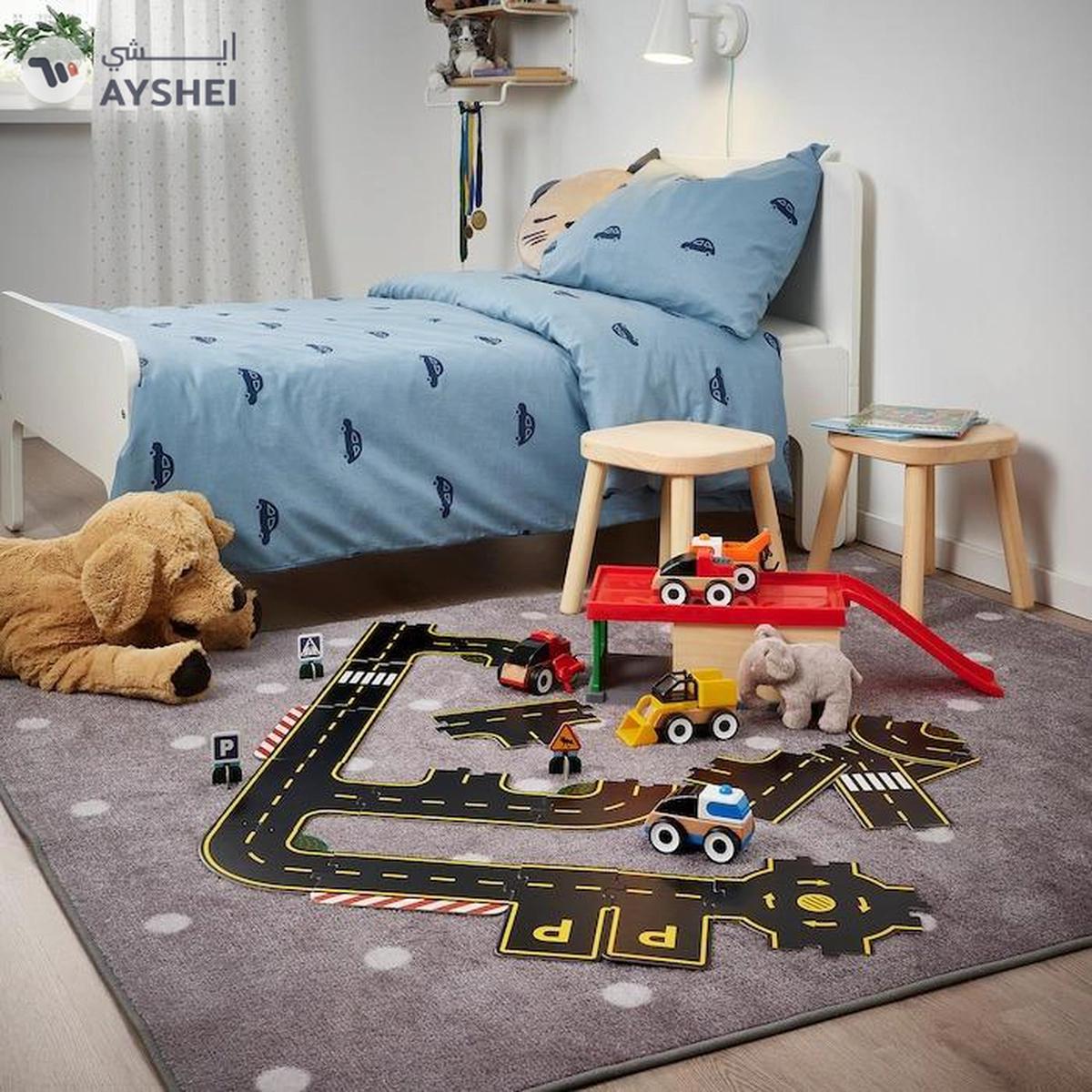 IKEA RÄVUNGE 23-Piece Car Track Set – Exciting & Creative Playset for Kids' Car Racing Adventures-0-portrait
