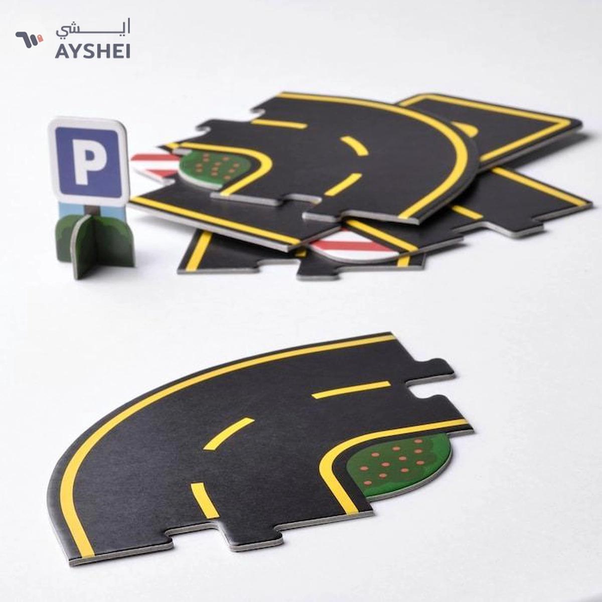 IKEA RÄVUNGE 23-Piece Car Track Set – Exciting & Creative Playset for Kids' Car Racing Adventures-5-5