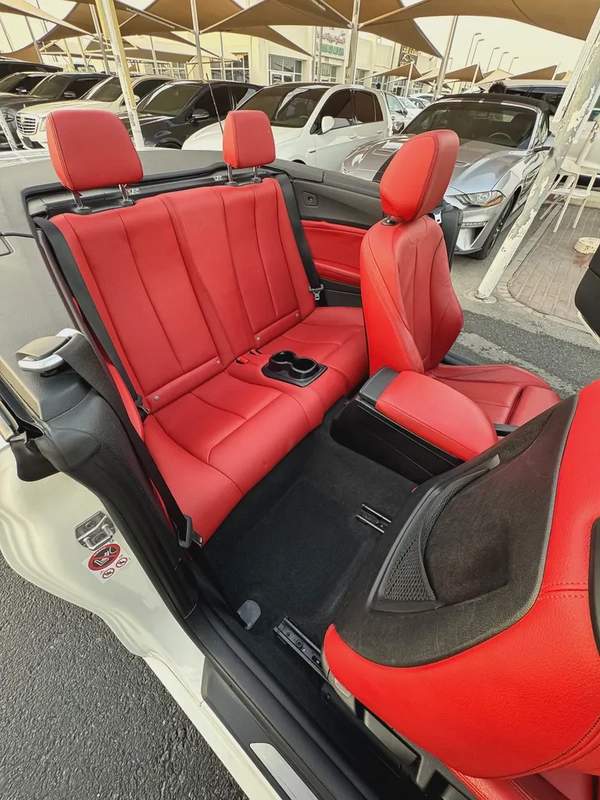 بى إم دبليو 220I موديل 2016 خليجى صبغ الوكاله مفتاحين الوكاله