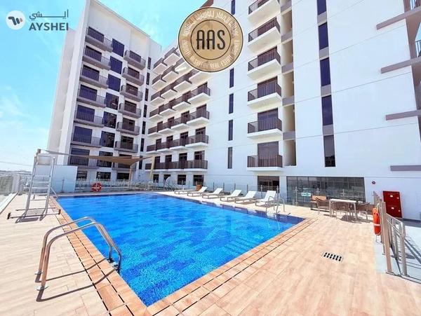 Chiller free brand new 1bhk with kitchen appliances in Al furjan Dubai