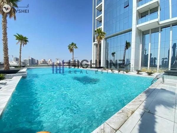 Fully Furnished Studio With Balcony | Pool View