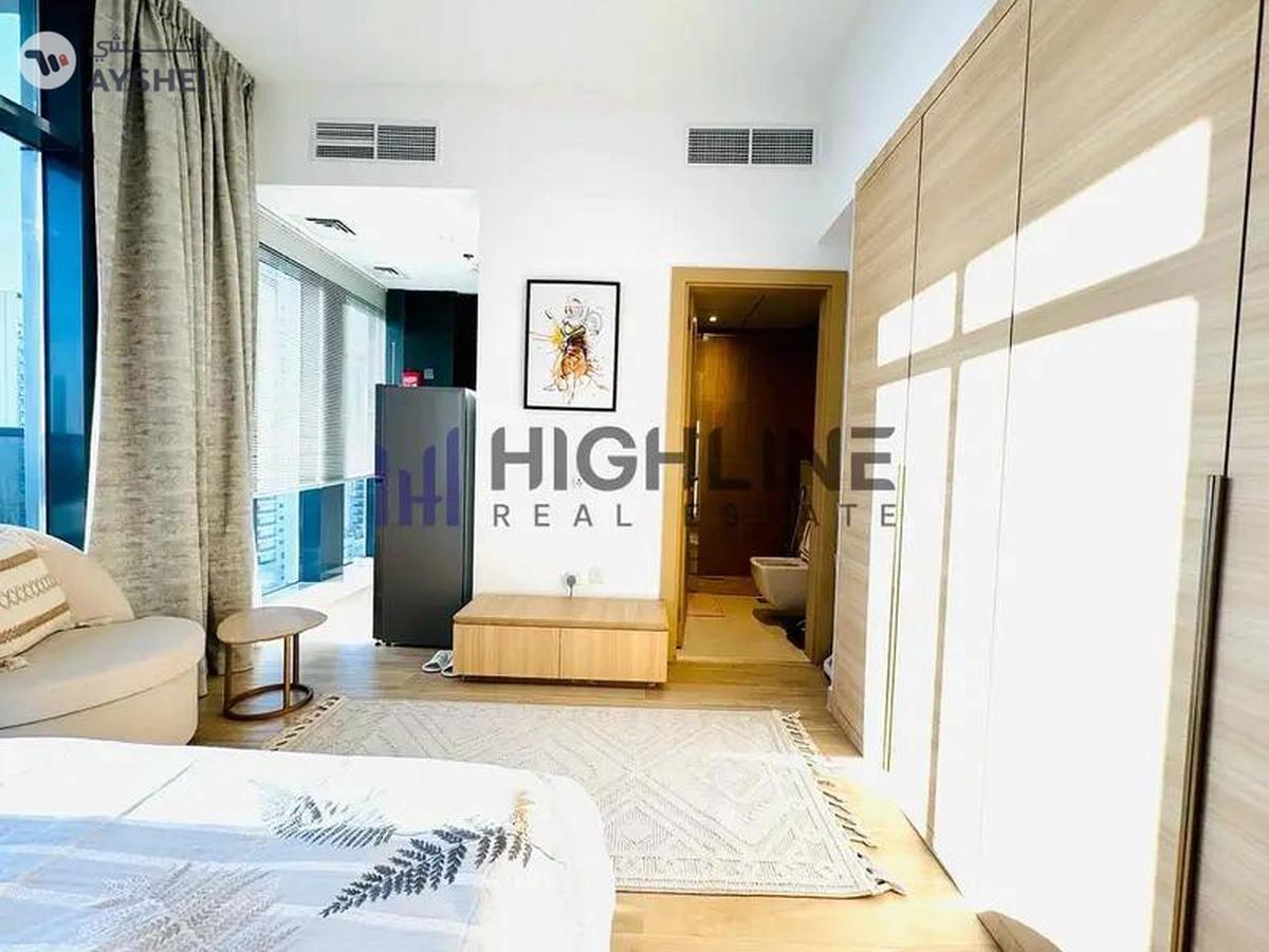 Fully Furnished Studio With Balcony | Pool View-0-landscape