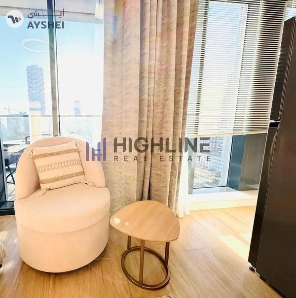 Fully Furnished Studio With Balcony | Pool View