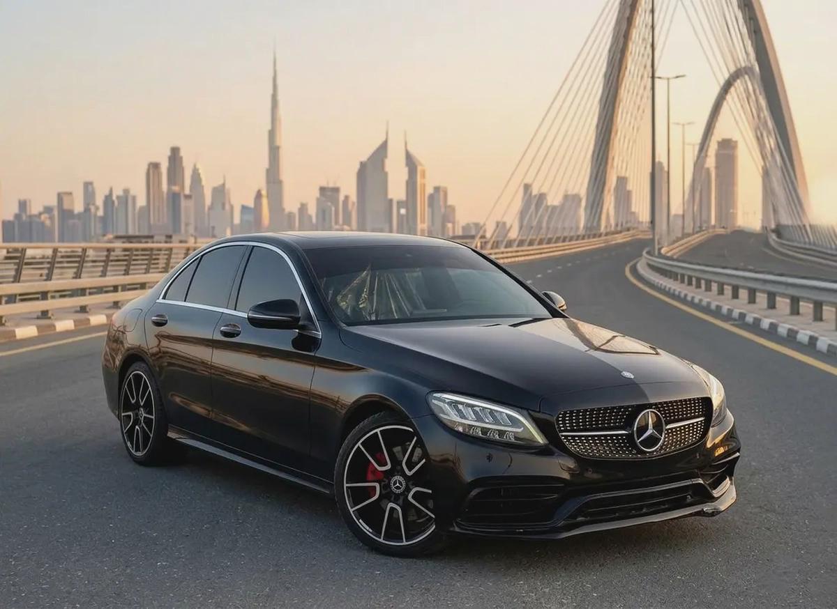 AED 1,750 monthly No down payment | 2019 Model | 2.0L 4CYL engine | AMG body kit-0-0