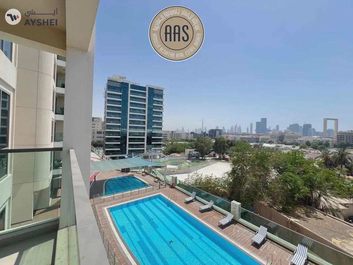 Fully Skyline And Pool View || 3 Bedroom Hall || Ready To Move In || In 140K Only-12-12