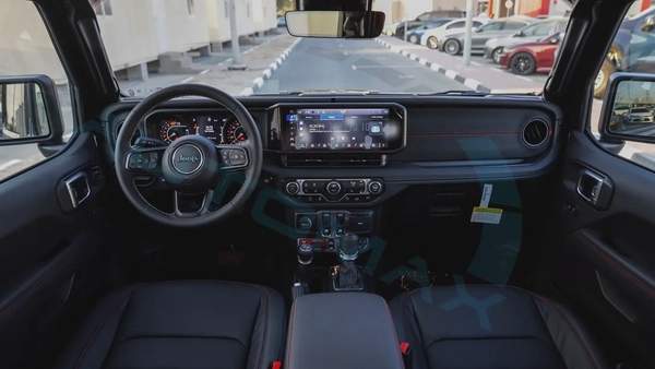 ( 5 Years Warranty + 3 Years Service ) 2025 Jeep Wrangler Rubicon 2.0L Turbo 4x4 GCC 0Km