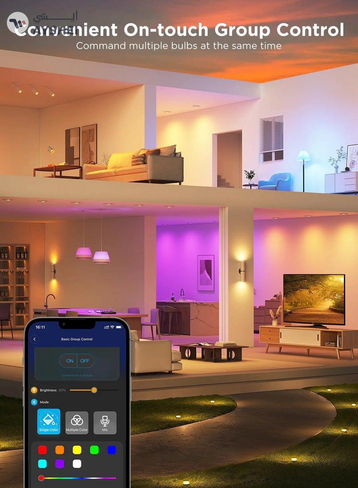 Govee RGBWW Smart Light Bulbs-6-6