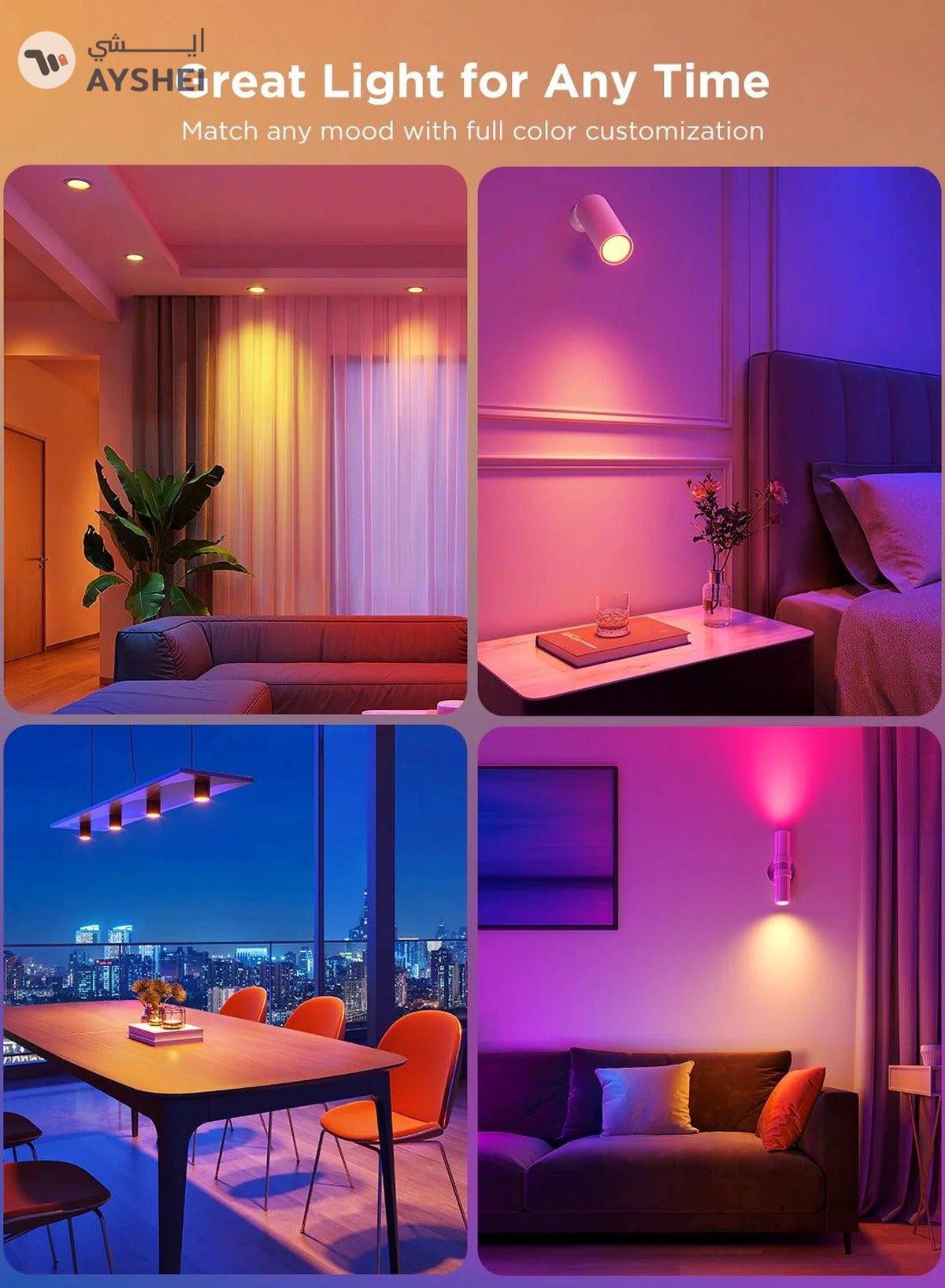 Govee RGBWW Smart Light Bulbs-7-7