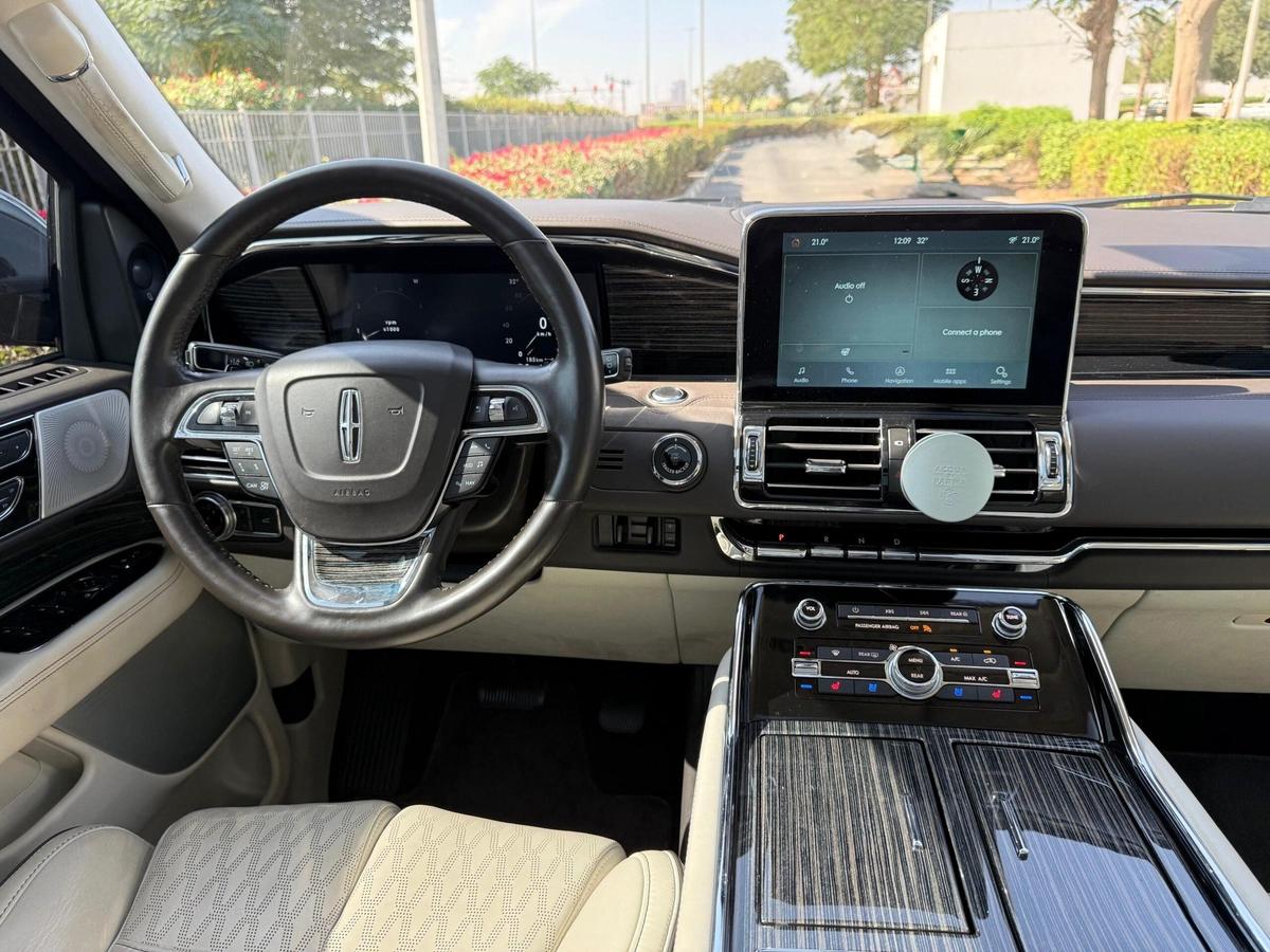 LINCOLN NAVIGATOR PRESIDENTIAL | GCC SPECS | KM: 90,000 | MODEL: 2021 | WARRANTY VALID TILL 9TH OCTOBER 2026 OR 100,000 KMS |-14-14