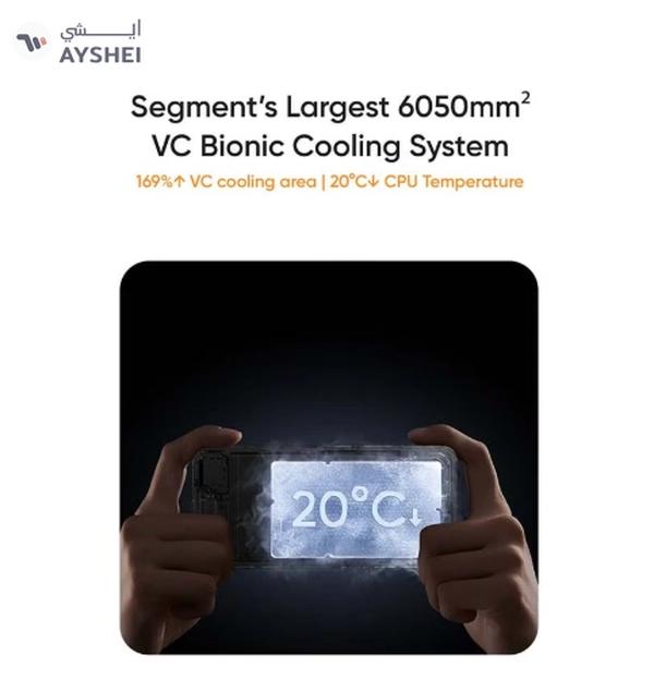 Realme 14 5G Dual SIM Storm Titanium 12GB RAM 256GB - Middle East Version