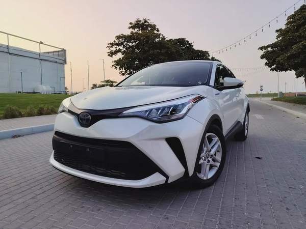 Toyota C-HR 2021 Hybrid GCC Prestine Mint Condition With Low KM Perfect Condition Inside Out