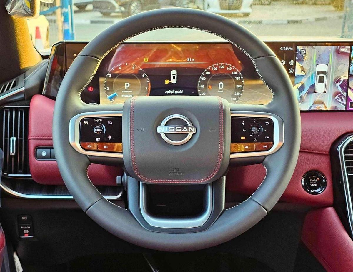 Nissan Patrol SE PLATINUM / 3.8L V6 / LEATHER WITH POWER SEATS / PANORAMIC ROOF / 360*CAMERA (CODE#SE PLATINUM)-16-16