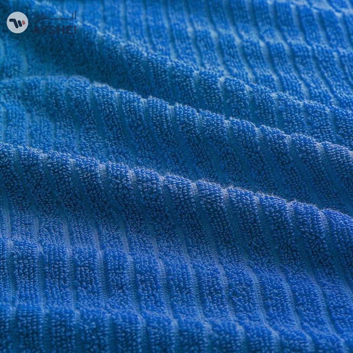 VÅGSJÖN Bath sheet bright blue towel 100x150 cm-0-portrait