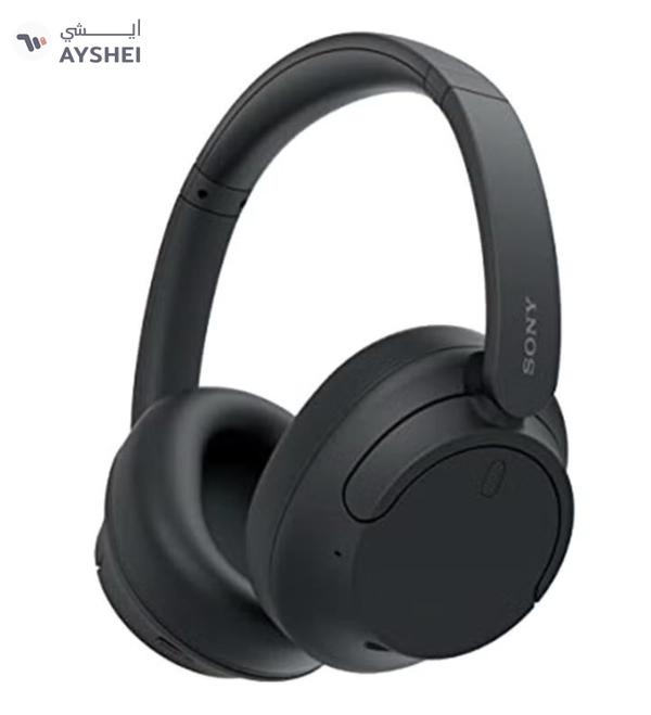 Sony WH-CH720 Noise Cancelling Wireless Headphones Bluetooth Over The Ear With Mic For Phone Call Black Black