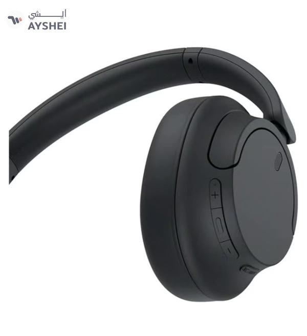Sony WH-CH720 Noise Cancelling Wireless Headphones Bluetooth Over The Ear With Mic For Phone Call Black Black