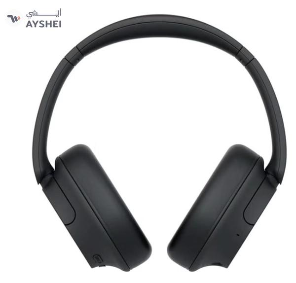Sony WH-CH720 Noise Cancelling Wireless Headphones Bluetooth Over The Ear With Mic For Phone Call Black Black