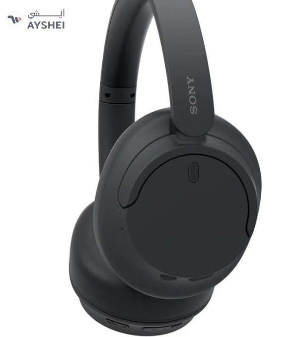 Sony WH-CH720 Noise Cancelling Wireless Headphones Bluetooth Over The Ear With Mic For Phone Call Black Black