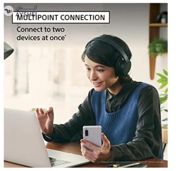 Sony WH-CH720 Noise Cancelling Wireless Headphones Bluetooth Over The Ear With Mic For Phone Call Black Black