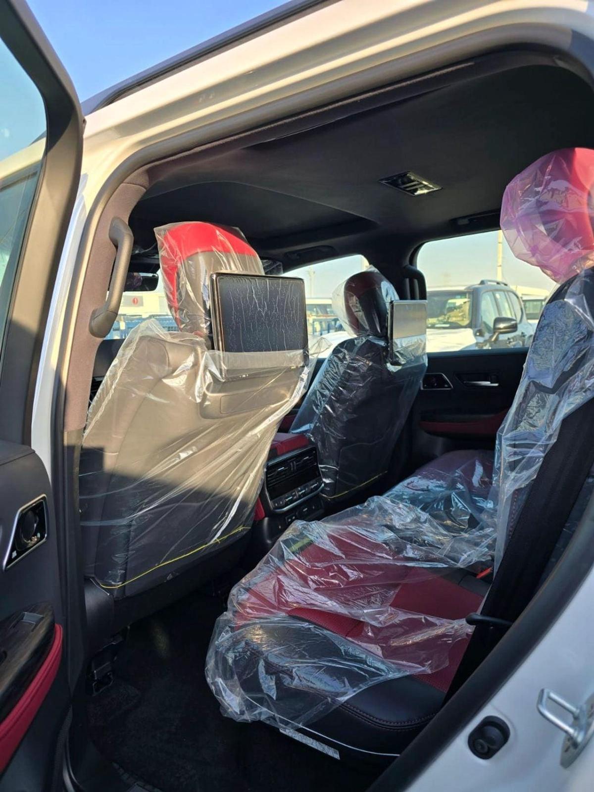 Toyota Land Cruiser 2025 Toyota Land Cruiser LC300 Hybrid 3.5 GR – Full Option – White / Red Interior-20-20