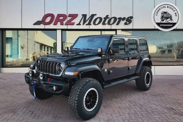 2025 JEEP WRANGLER 4DR SPORT BLACK (2.0L) | ORZ CUSTOM BUILT | 3 YRS DEALER WTY