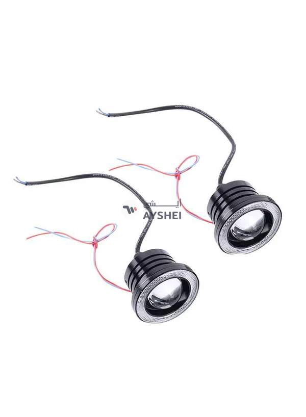 Generic 2-Piece 3.5 Inch 10W 900LM 7000K Car Eyes Foglight