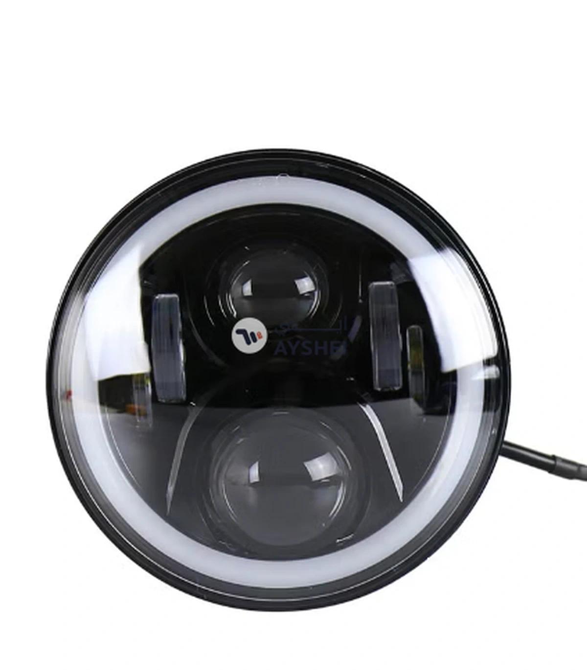 OUTAD Halo Fog LED Headlight For Wrangler Jeep-0-0