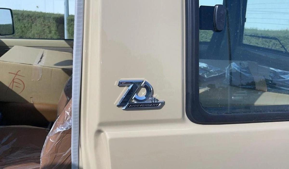 Toyota Land Cruiser 70 TOYOTA LANDCRUISER 2 DOOR CAPSULE 70TH ANNIVERSARY-13-13